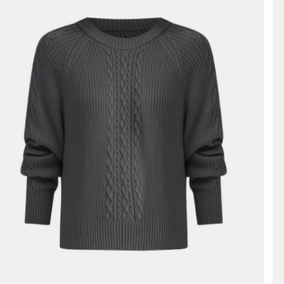 Loft Ribbed Cable Sweater - Picture 2 of 3